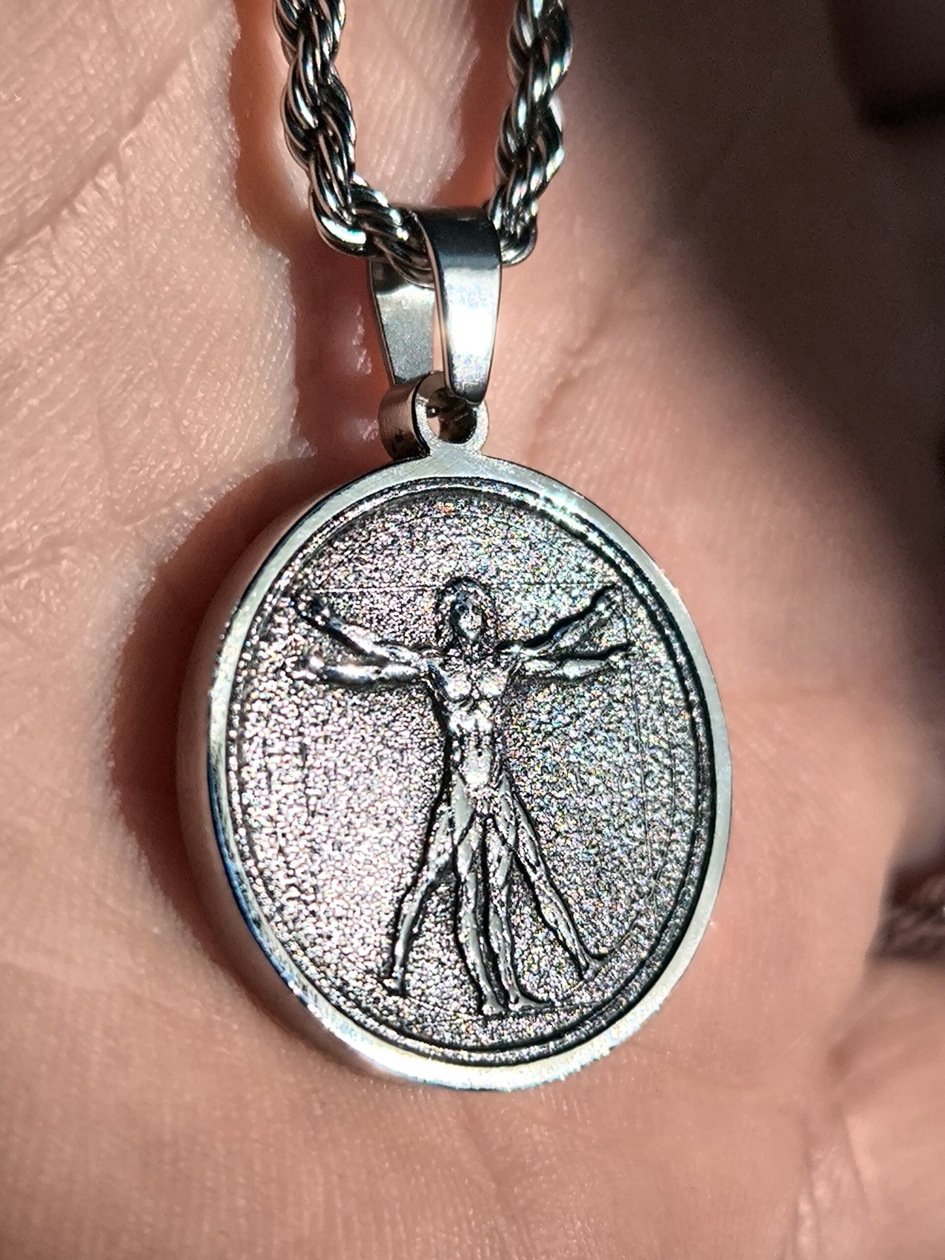 Vitruvian man - ORIGINAL HANDMADE – Bild 7