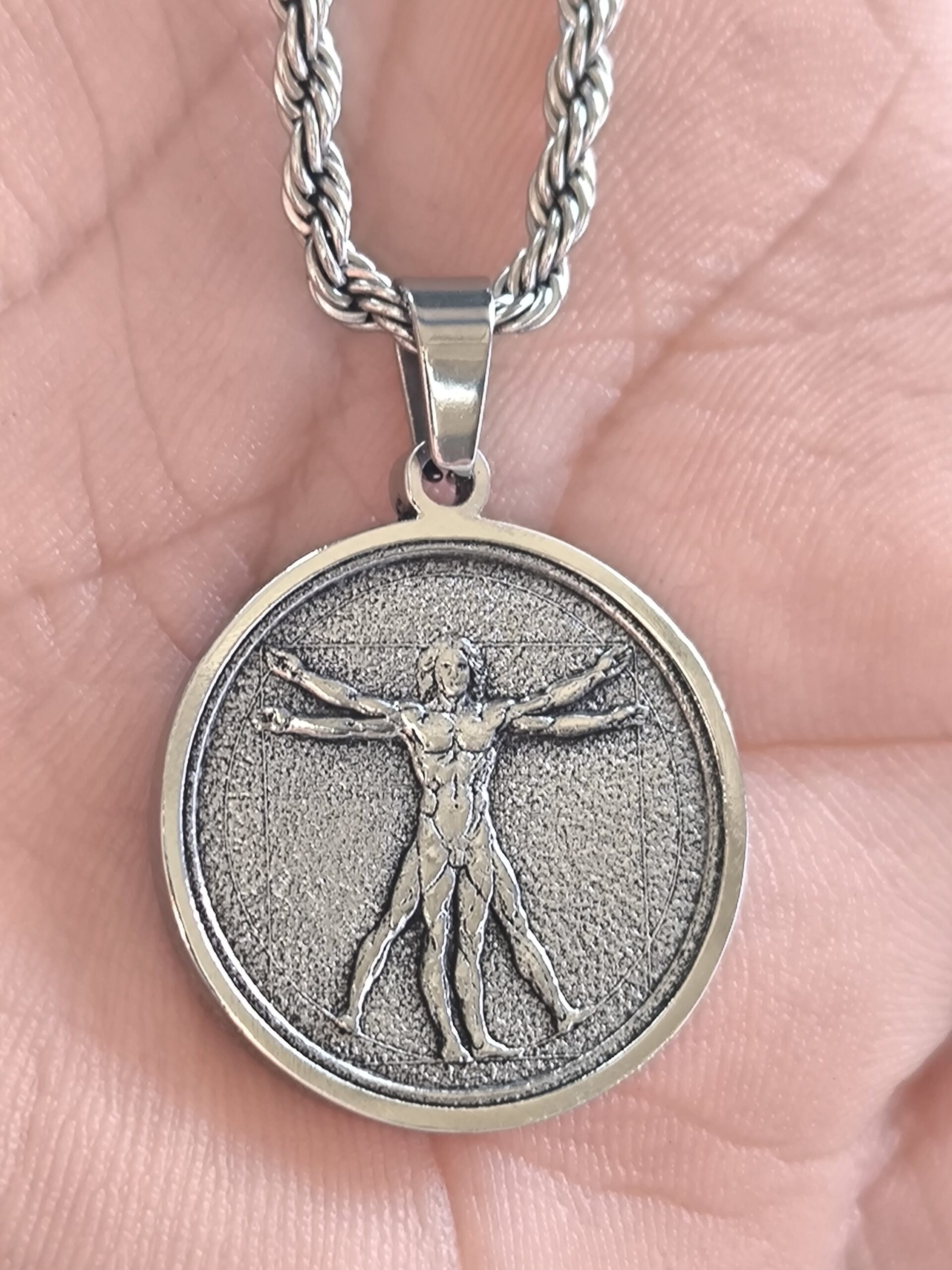 Vitruvian man - ORIGINAL HANDMADE – Bild 2