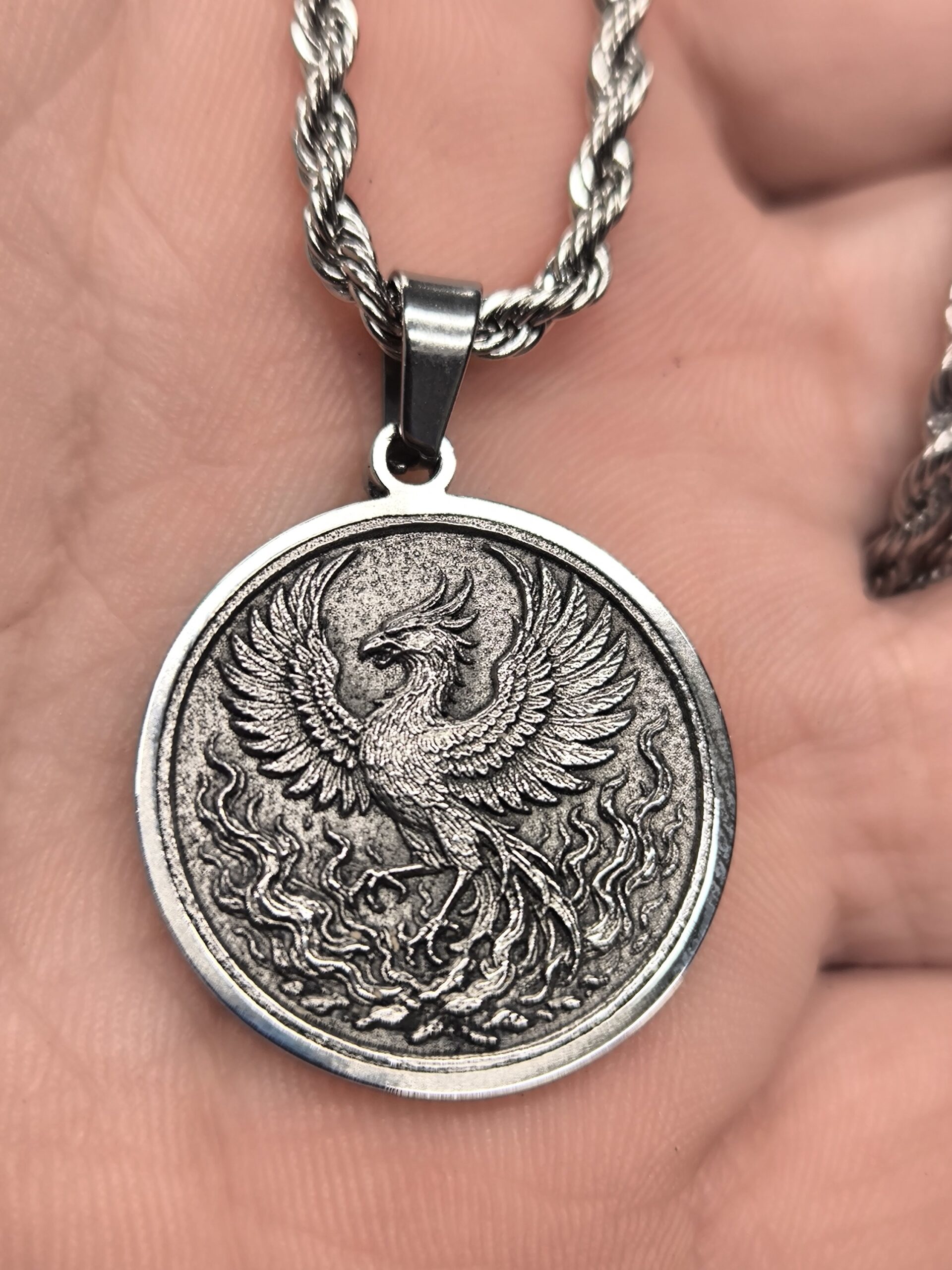 Phoenix Pendant – Symbol of Rebirth and Strength - Image 6