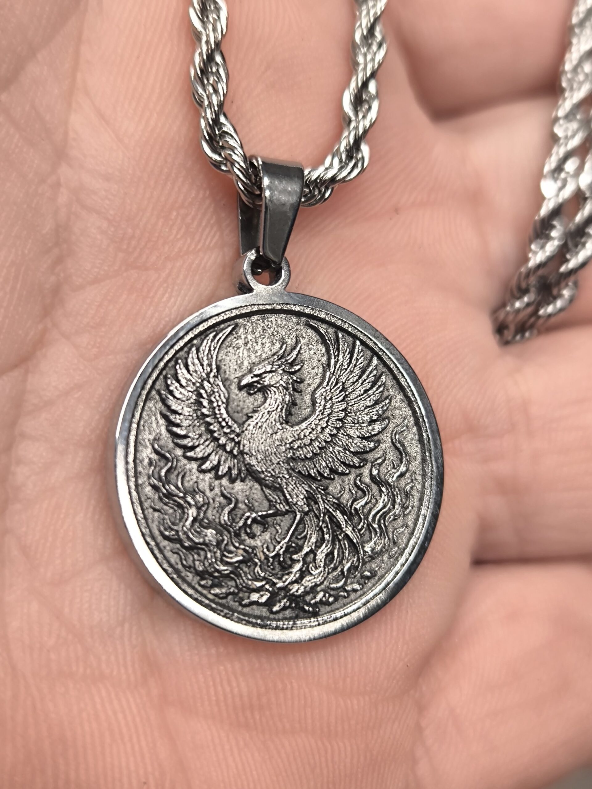 Phoenix Pendant – Symbol of Rebirth and Strength - Image 2