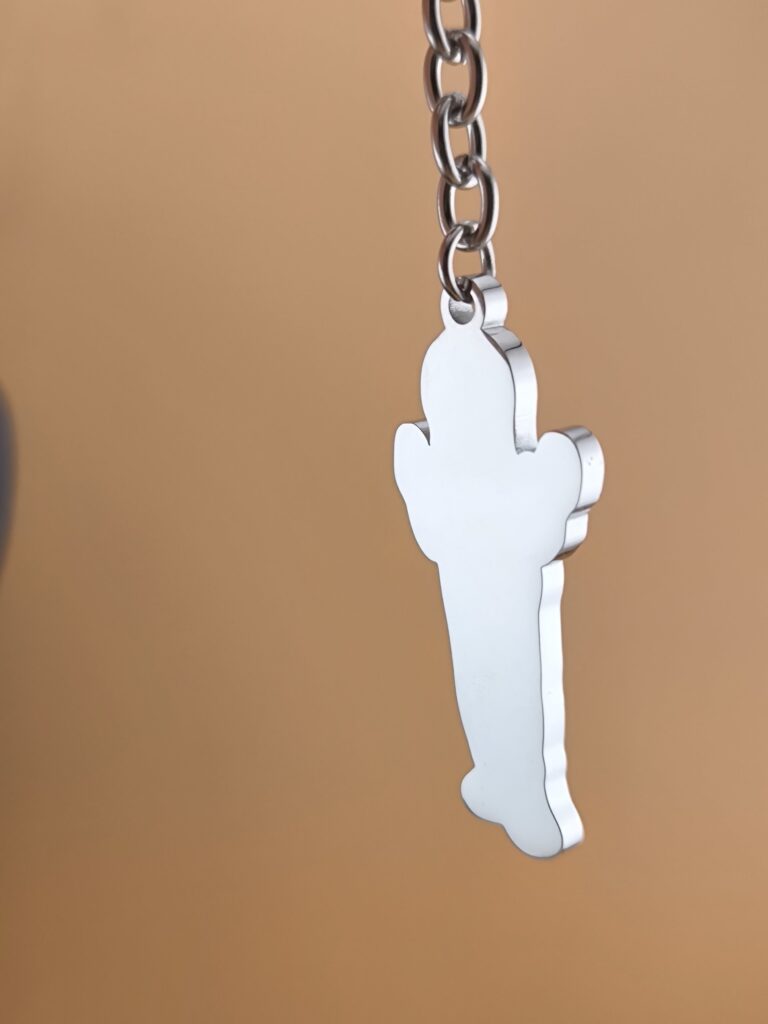 Dolphin keychain – stainless steel - Image 8