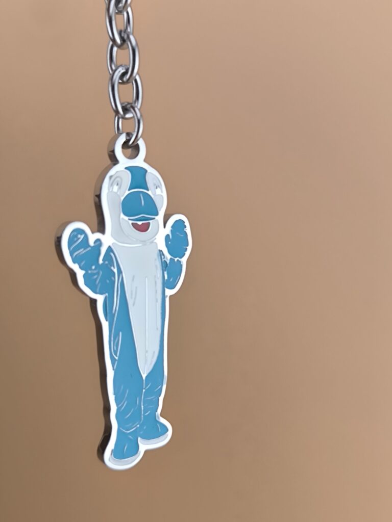 Dolphin keychain – stainless steel - Image 4