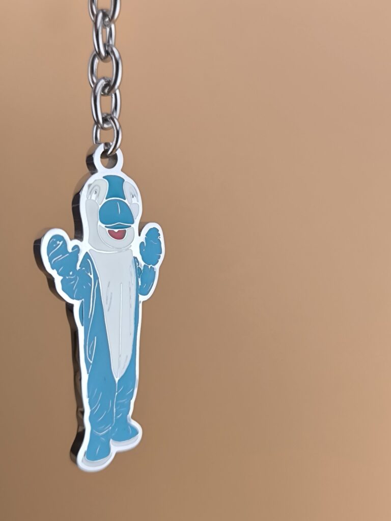 Dolphin keychain – stainless steel - Image 5