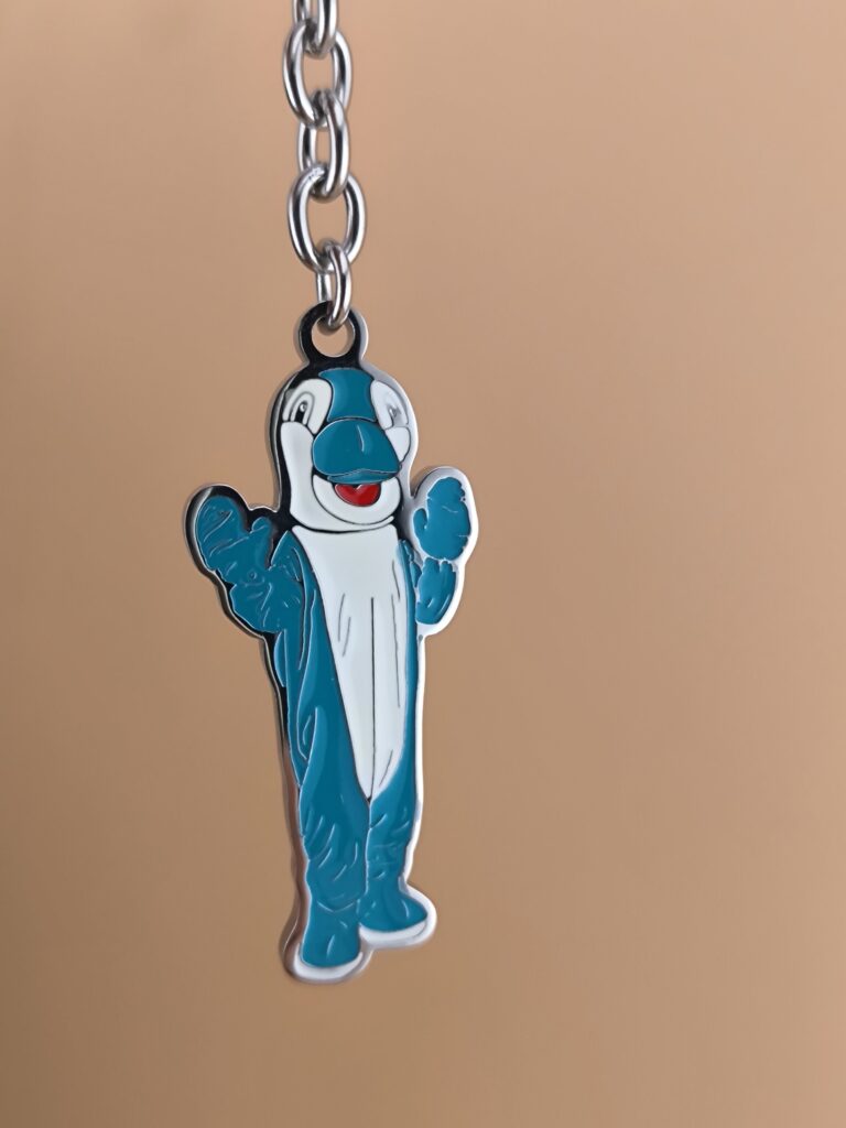 Dolphin keychain – stainless steel - Image 2
