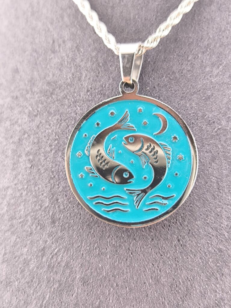 Pisces ♓ necklace - Turquoise ediction - Image 3