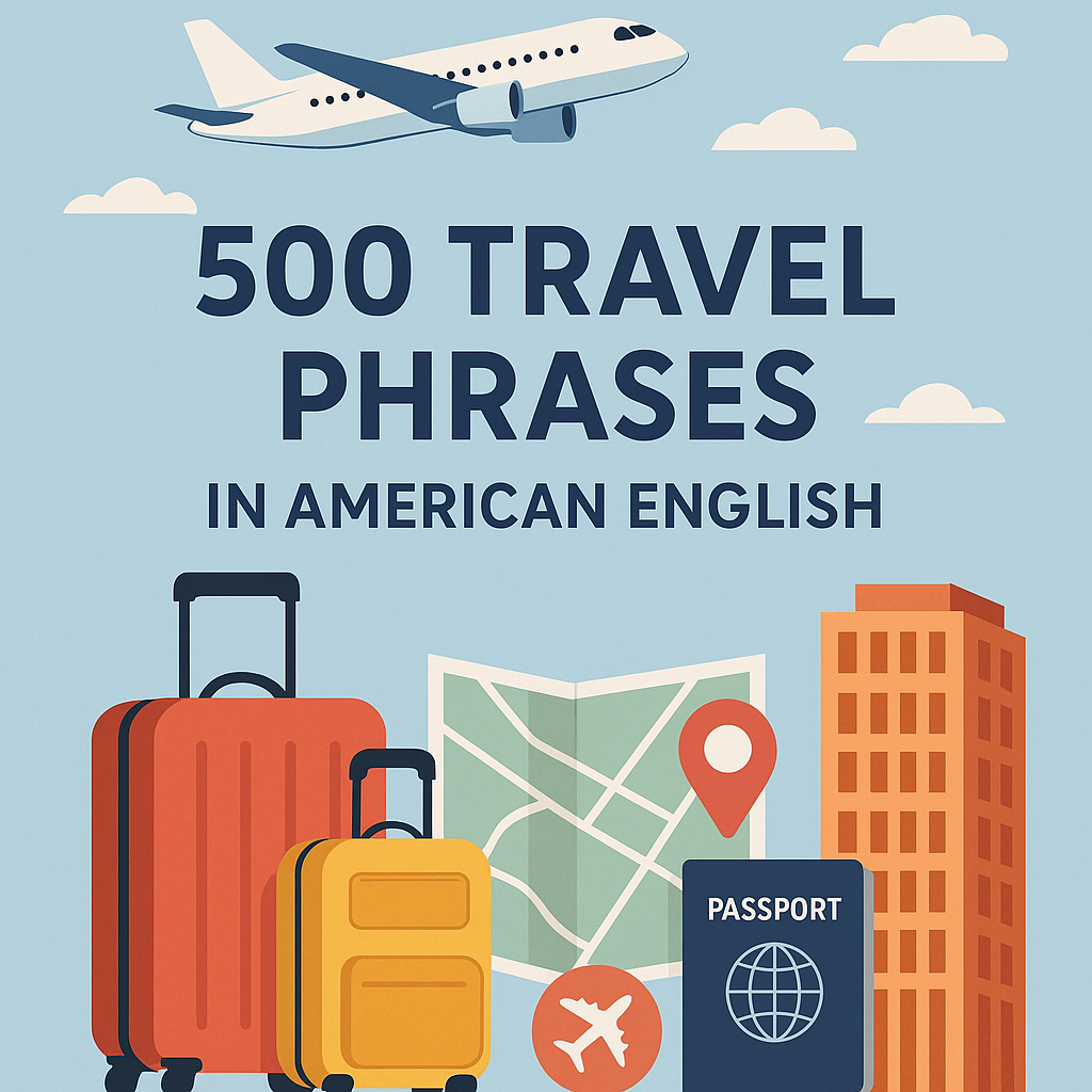 500 travel phrases in american english