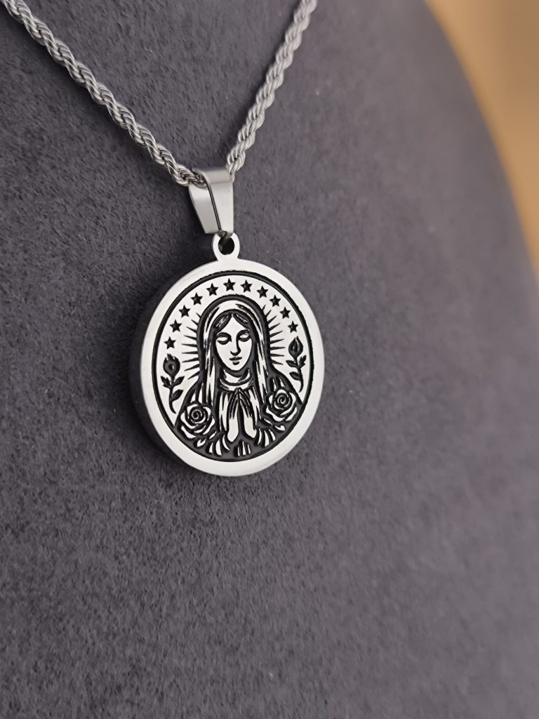 Virgin Mary Necklace - Obrázok 3